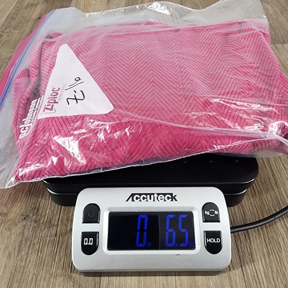 Peck & Peck Collection‎ Womens Pink Chevron Herringbone Button Up Shirt Size 10 - Picture 11 of 11